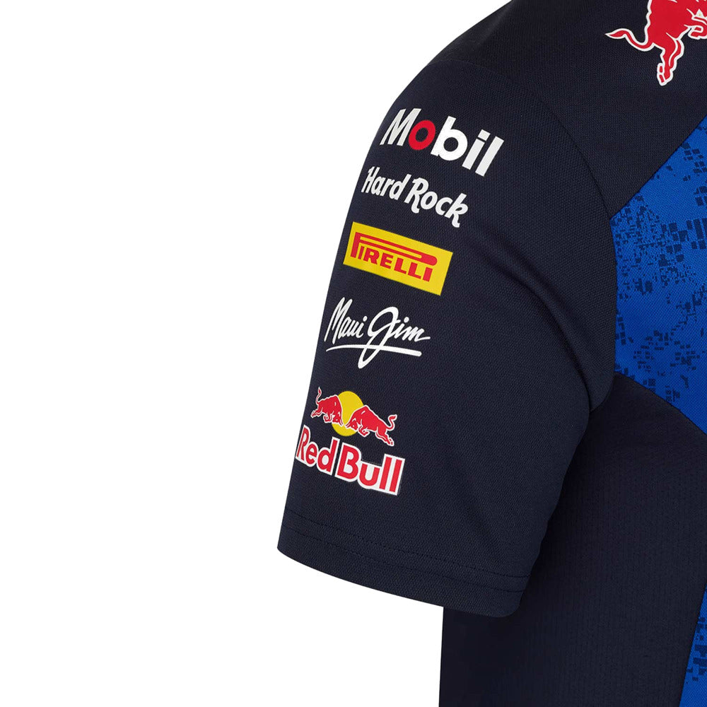2026 Red Bull Racing Team Polo Shirt (Night Sky/Surf The Web)_2