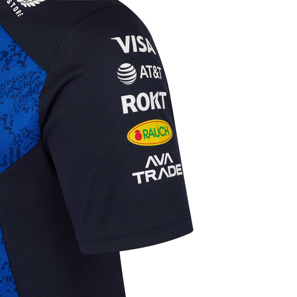 2026 Red Bull Racing Team Polo Shirt (Night Sky/Surf The Web)_3