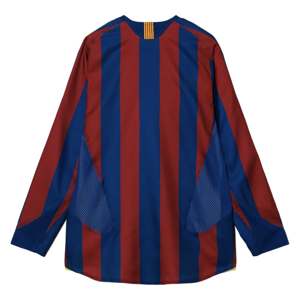 2005-2006 Barcelona T90 Reissue LS Home Shirt (Thiago Motta 3)_1