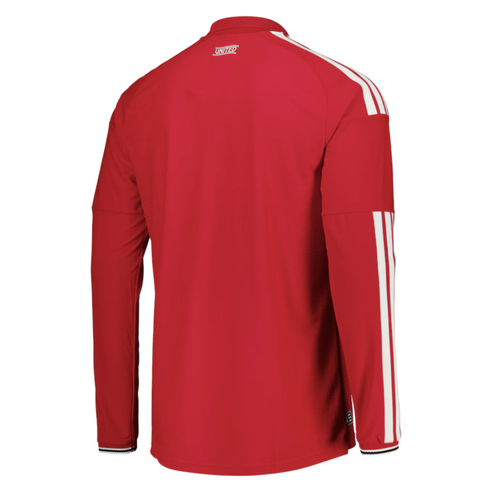 2026-2027 Man Utd Authentic Long Sleeve Home Shirt (Cunha 10)_4