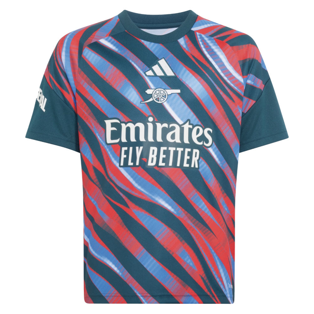 2026-2027 Arsenal Pre-Match Shirt (Utility Green) - Kids (Saliba 2)_2