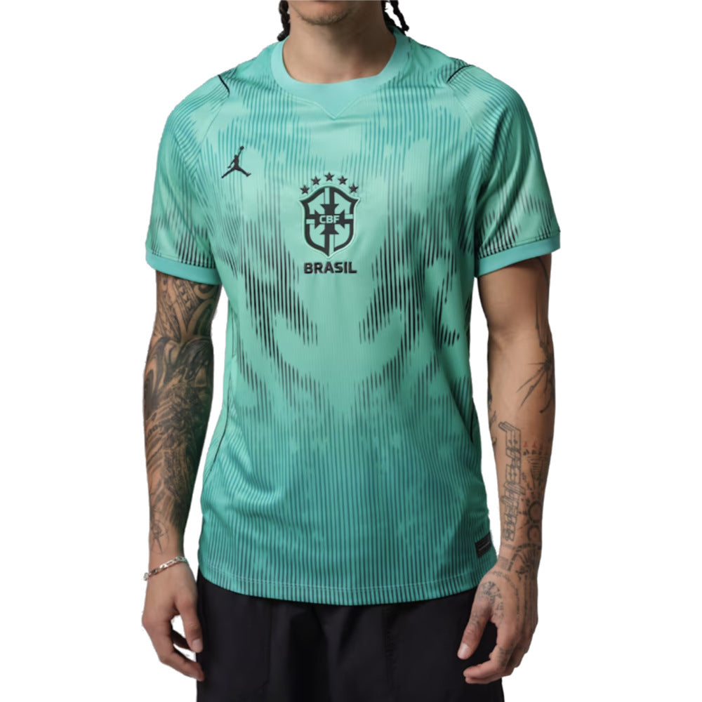 2026-2027 Brazil Goalkeeper Shirt (Light Menta) (Hugo Souza 1)_2