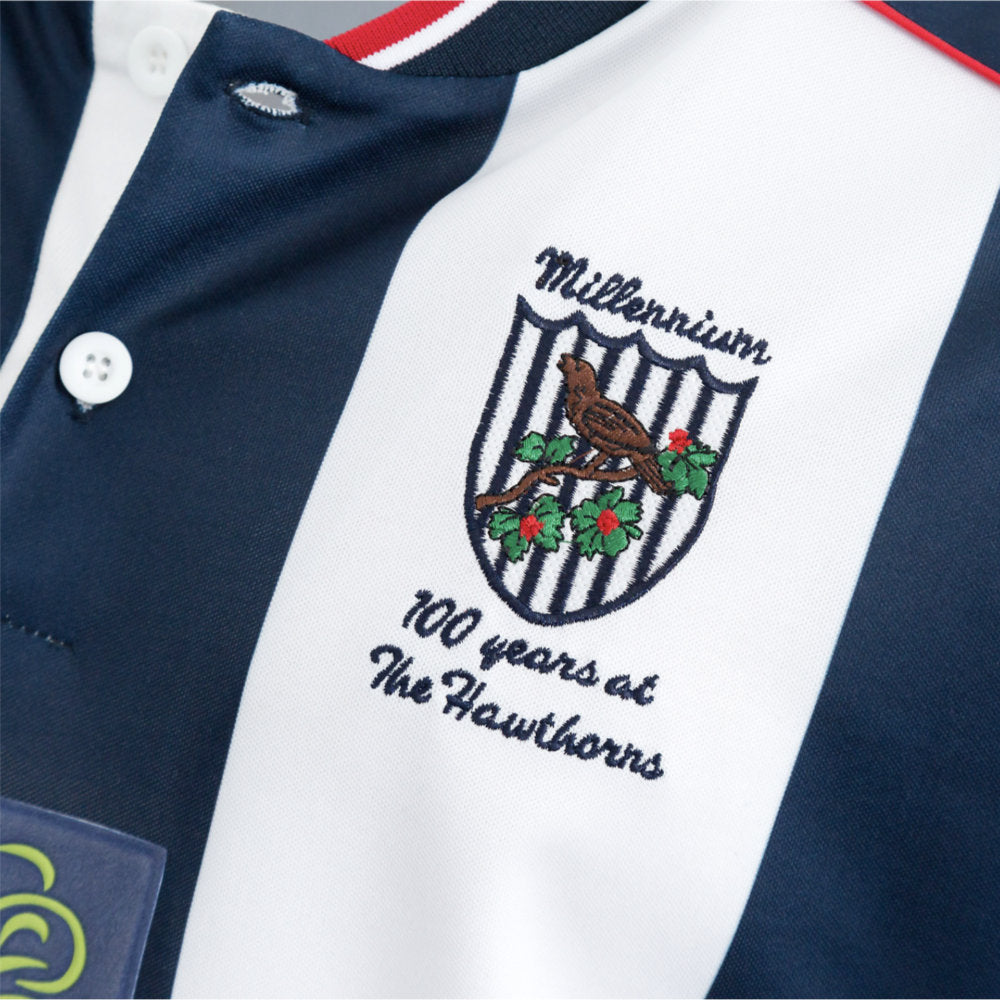 2001 WBA West Bromwich Albion Retro Home Shirt_2