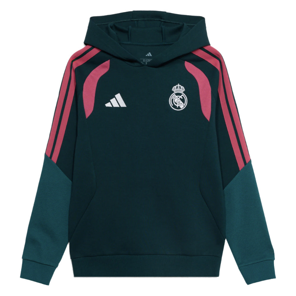 2026-2027 Real Madrid Hoodie (Aurora Ivy) - Kids_0