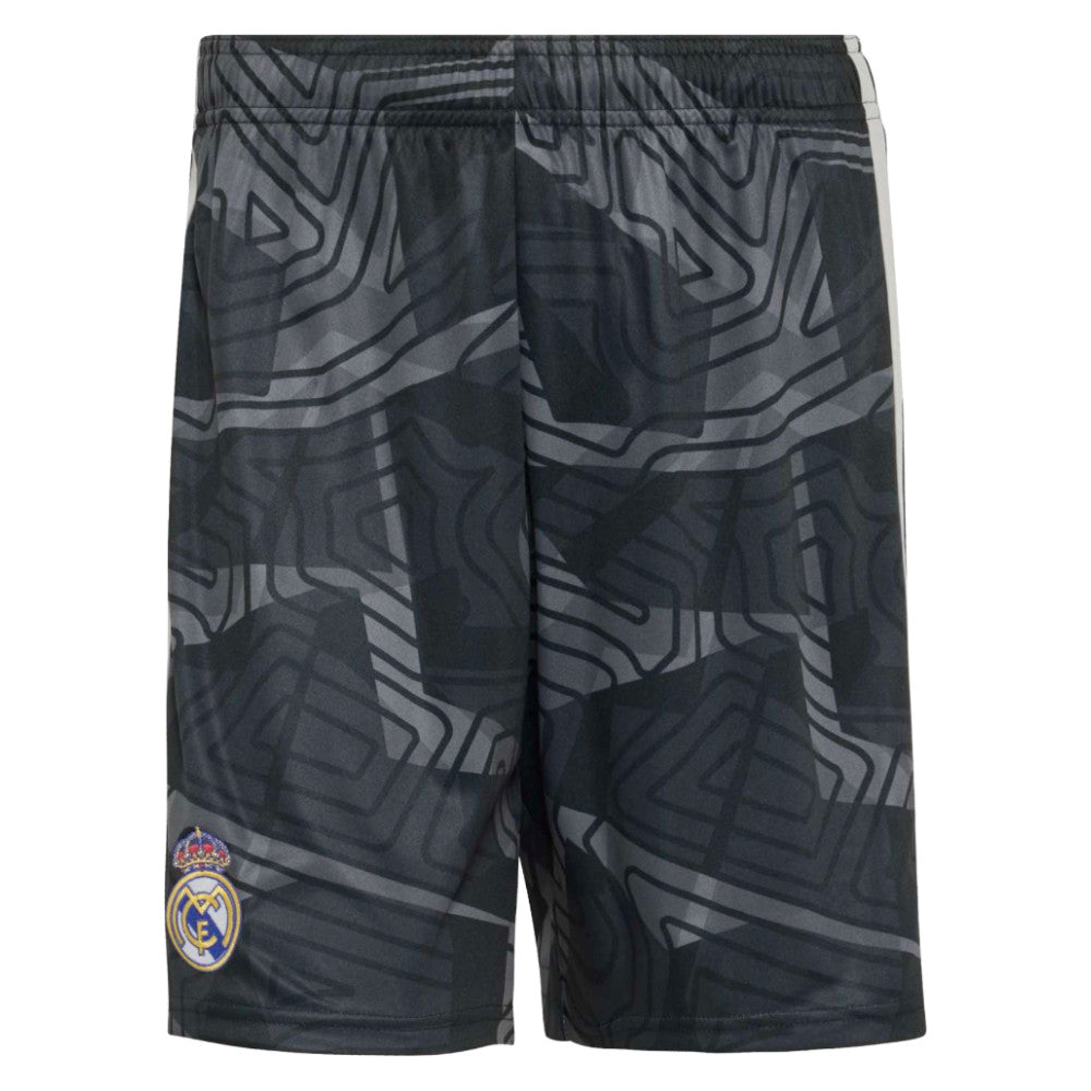 2026-2027 Real Madrid Home Goalkeeper Shorts (Black)_0