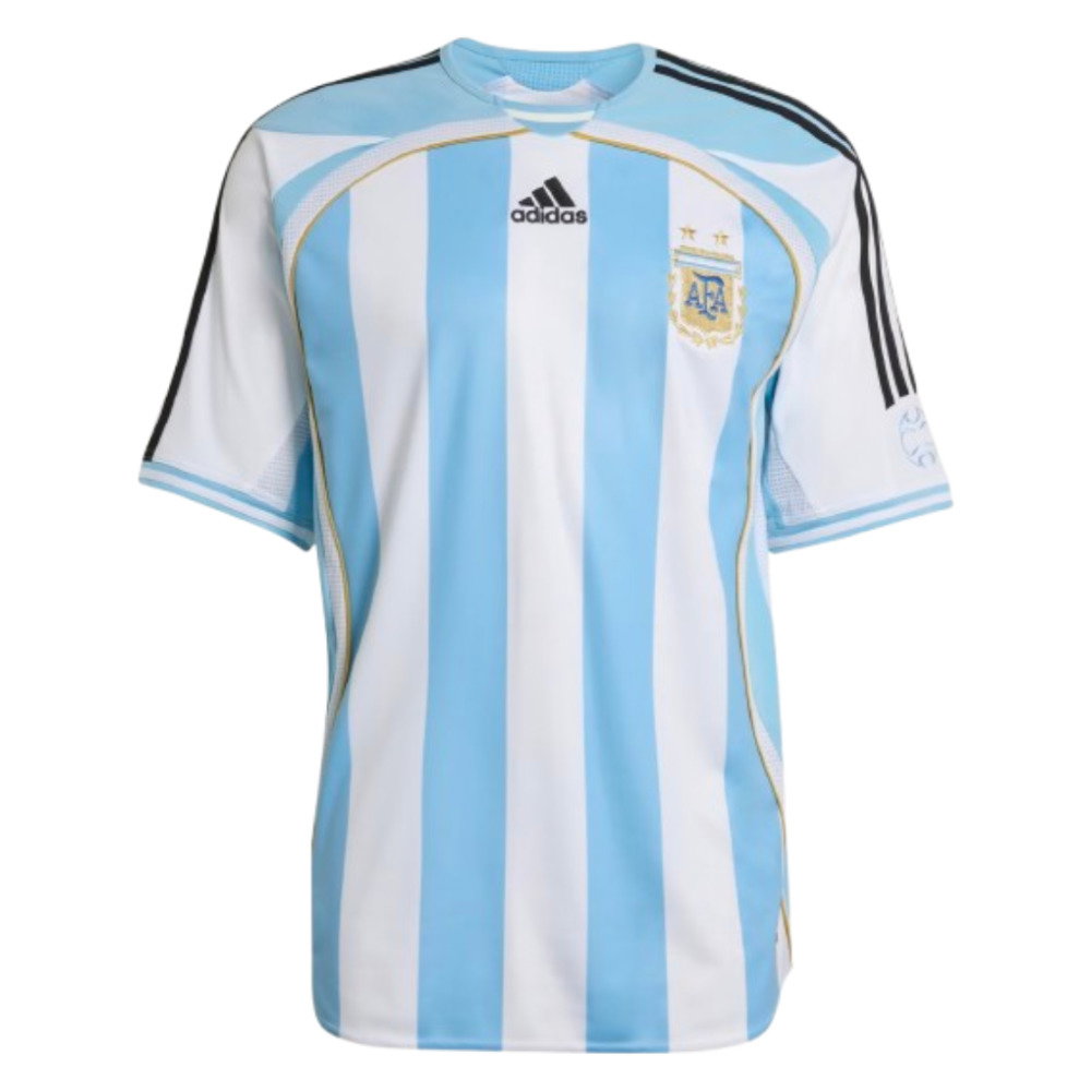 2006 Argentina adidas Reissue Home Shirt (Burdisso 21)_2