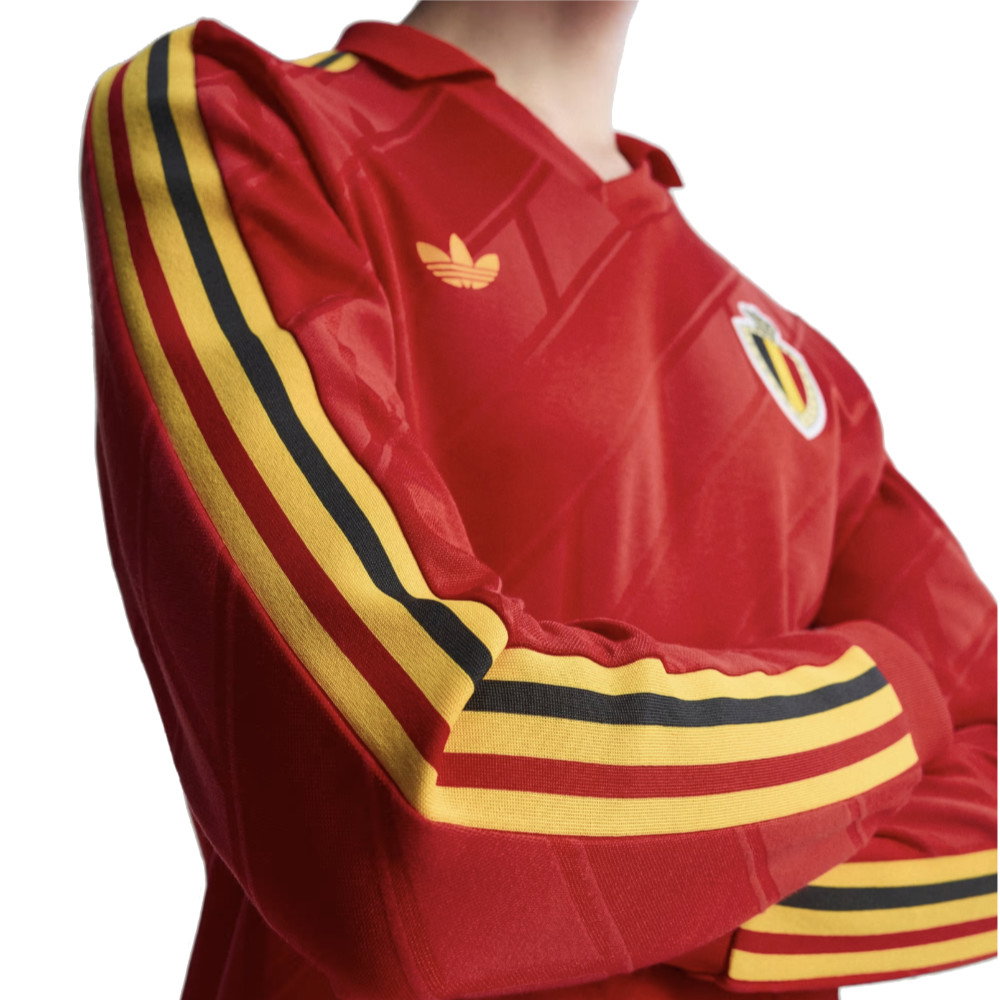 1986 Belgium adidas Originals Reissue Home Shirt (E.Hazard 10)_5