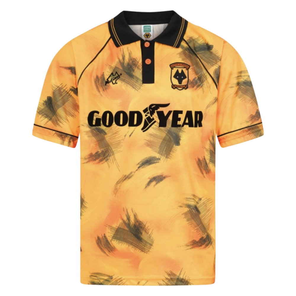 1993 Wolverhampton Wanderers Home Retro Shirt (Bull 9)_2