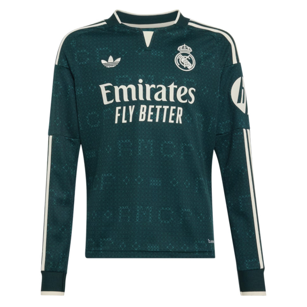 2026-2027 Real Madrid Away Long Sleeve Shirt (Kids) (Trent 12)_2
