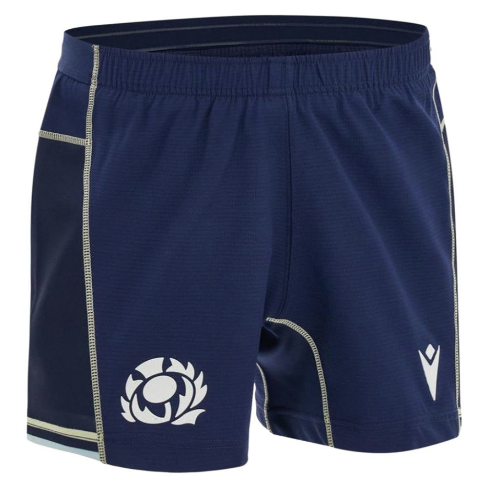 2026-2027 Scotland Rugby Home Shorts (Navy/Sand)_0