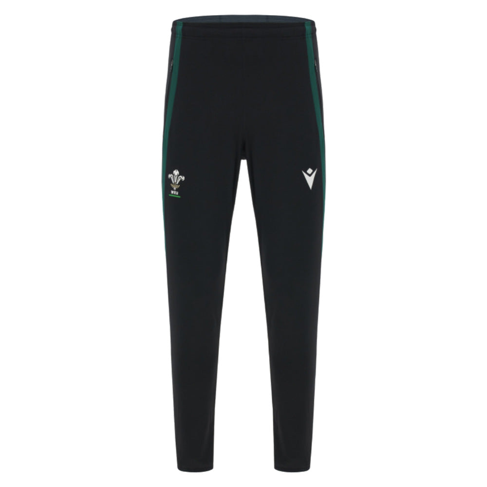 2026-2027 Wales WRU Rugby Training Pants (Black) - Kids_0