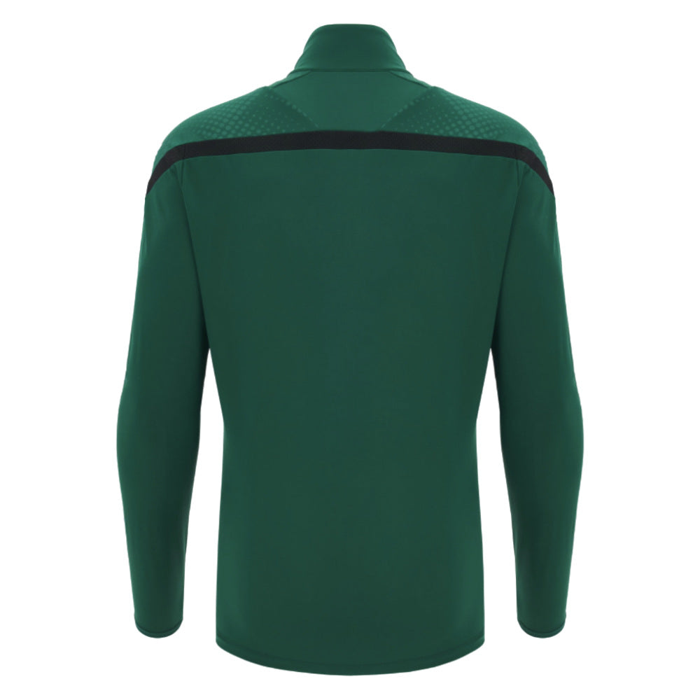 2026-2027 Wales Rugby 1/4 Zip Training Top (Green) - Kids_1