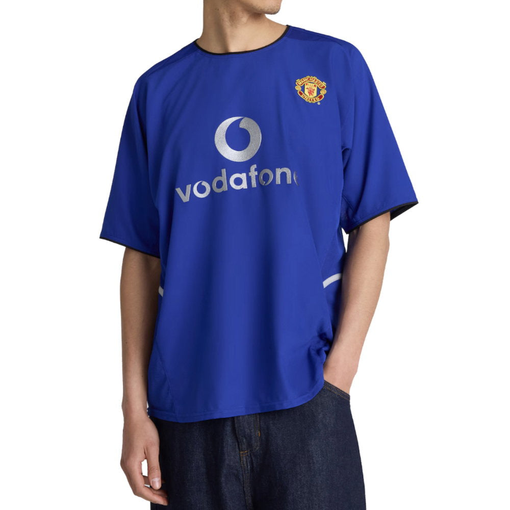 2002-2003 Manchester United Third Retro Shirt (Blue) (Scholes 18)_2