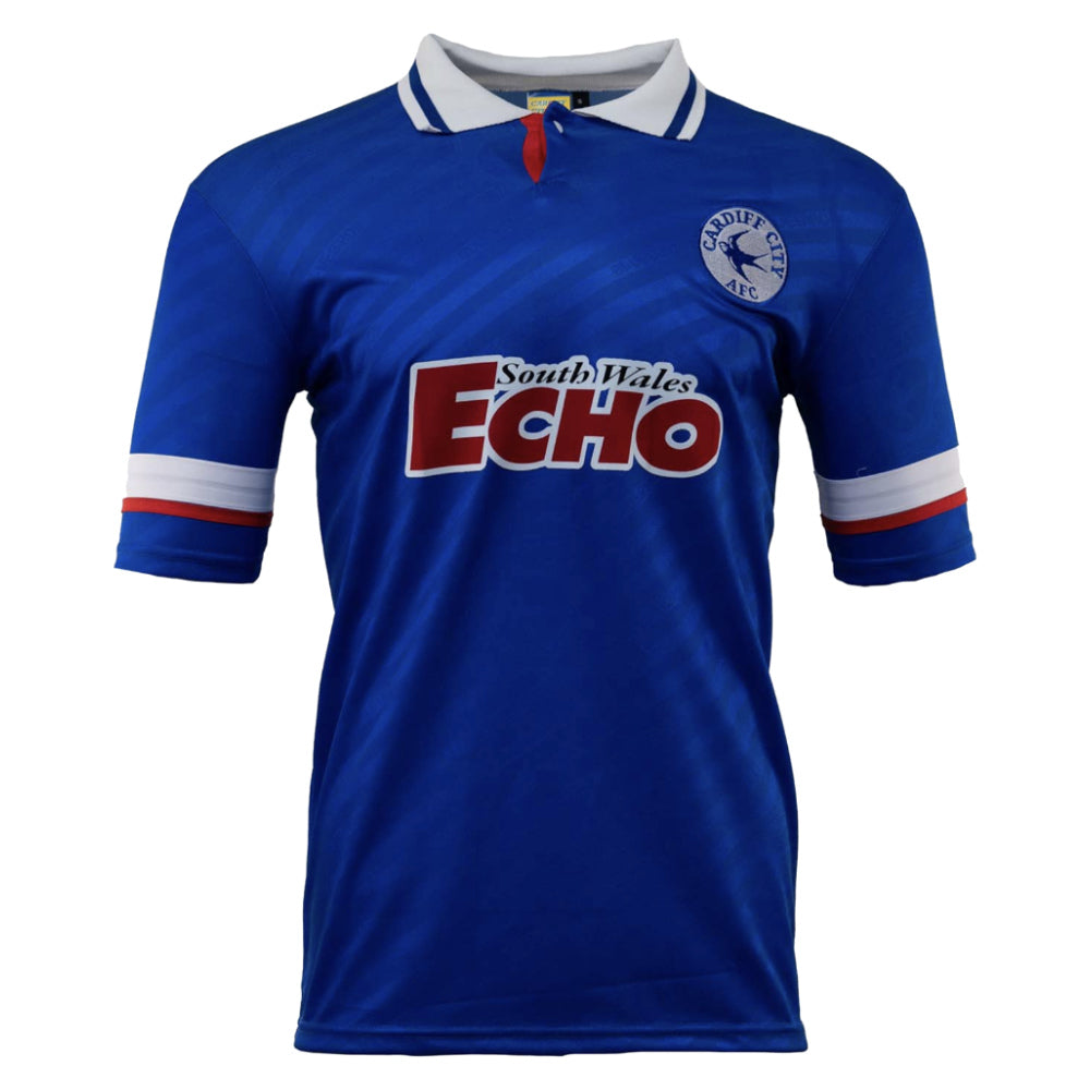 1994 Cardiff City Retro Home Shirt_0