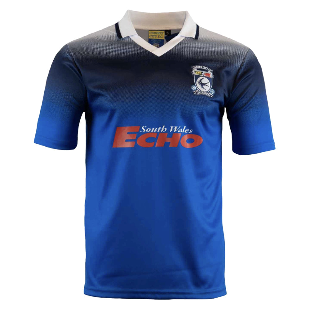 1996-1997 Cardiff City Retro Home Shirt_0