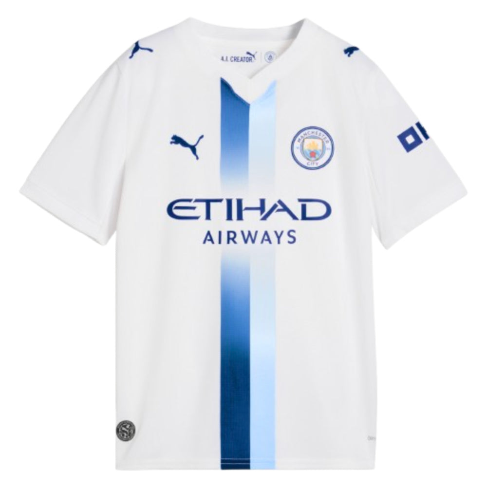 2026-2027 Man City Third Shirt (Kids) (Greenwood 5)_2