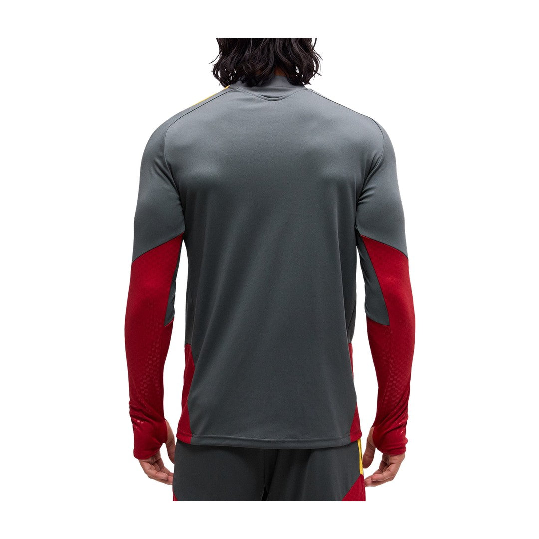 2026-2027 AS Roma Quarter Zip Training Top (Grey)_2