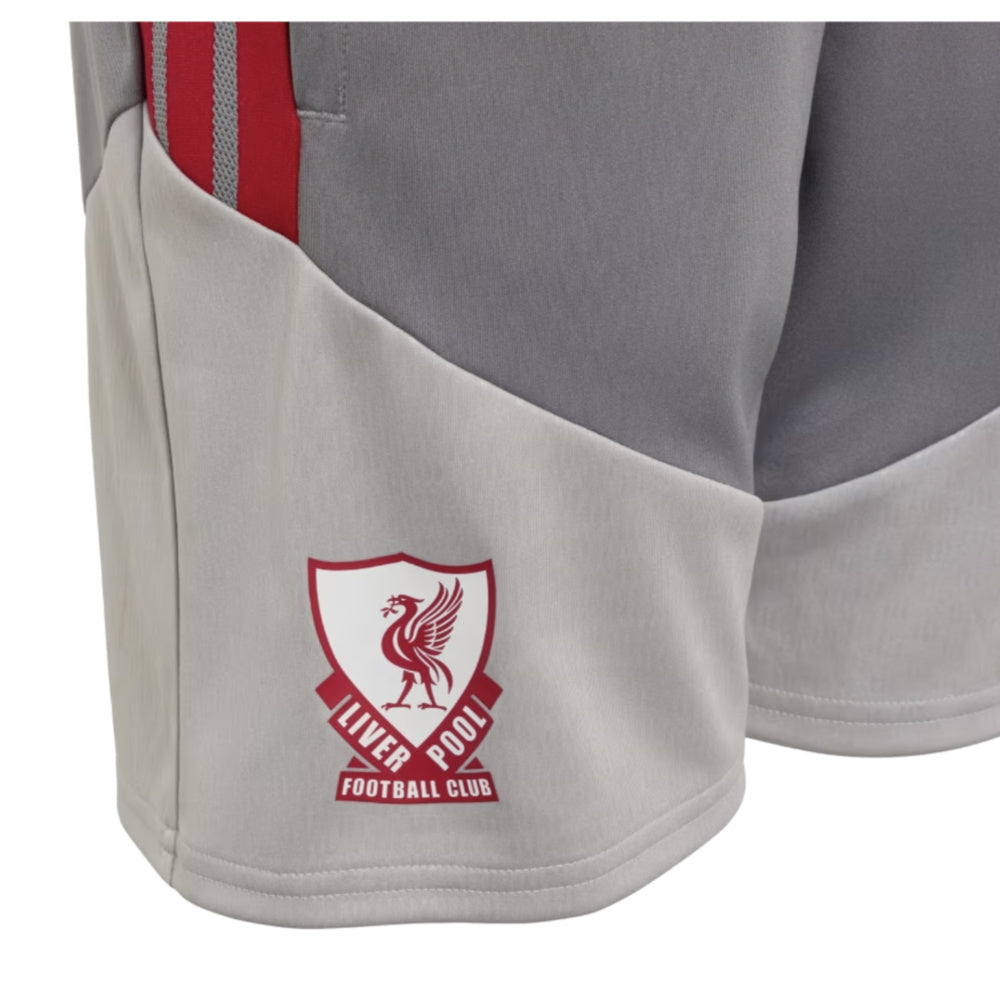 2026-2027 Liverpool EU Training Shorts (Grey) - Kids_2