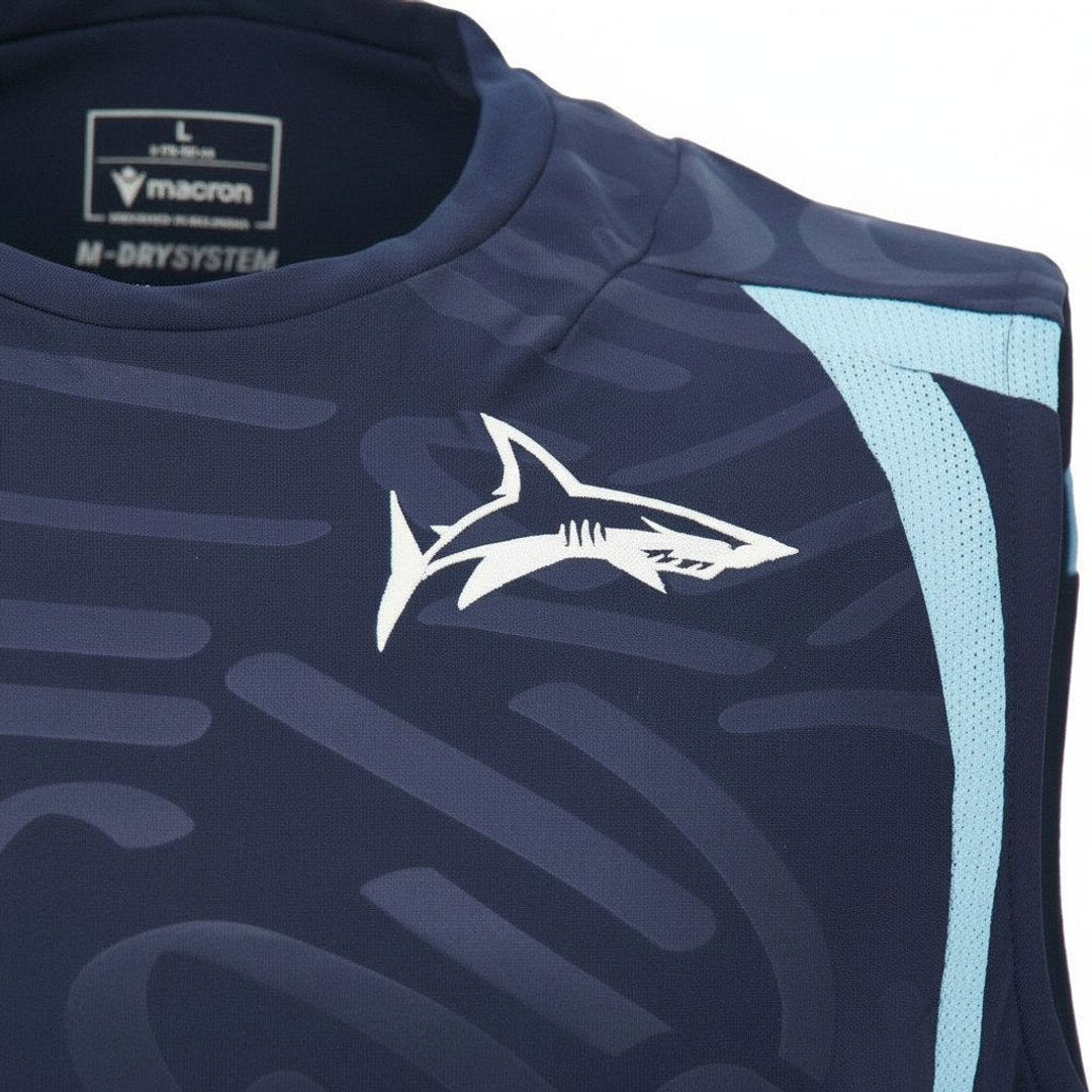 2026-2027 Sale Sharks Sleeveless Training Shirt (Navy)_3