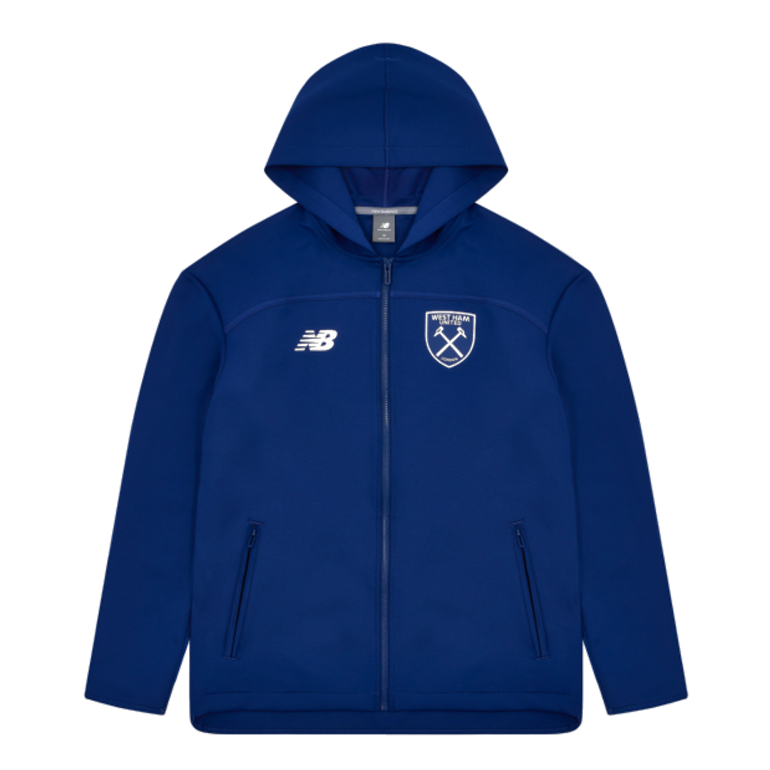 2026-2027 West Ham Zip Up Hoodie (Navy)_0