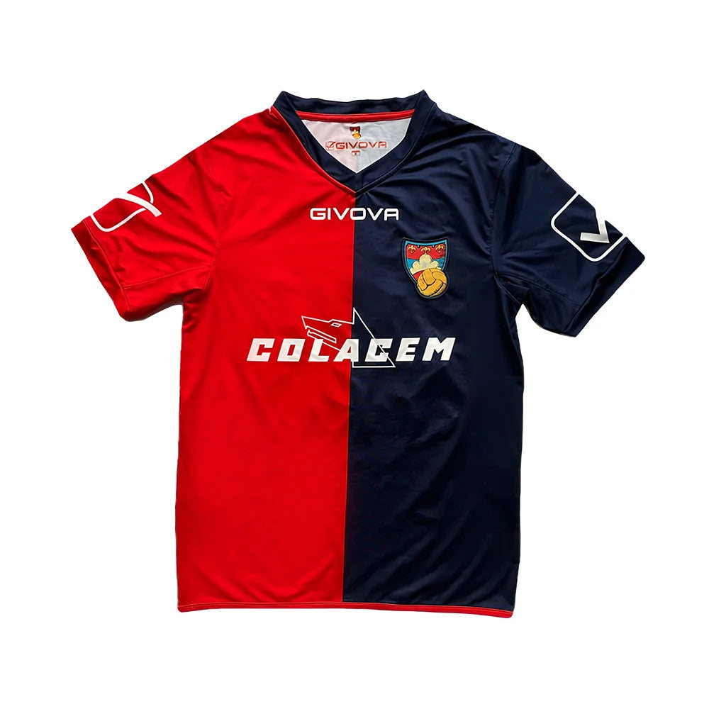 Gubbio 2011-12 Match Worn Home Shirt (Bazzoffia #20) ((Excellent) M)_1