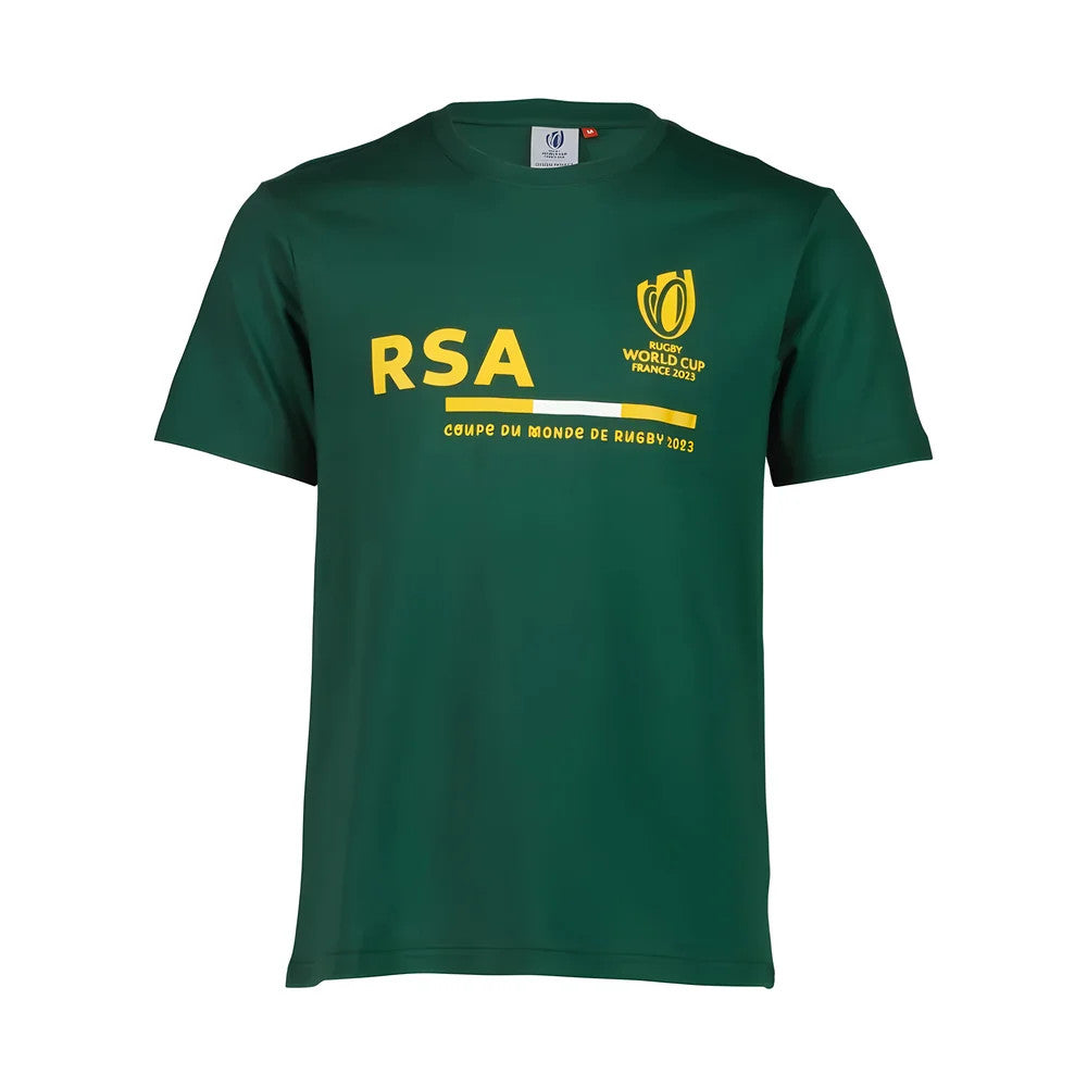 Rugby World Cup 2023 South Africa Supporter T-shirt - Bottle Green_1