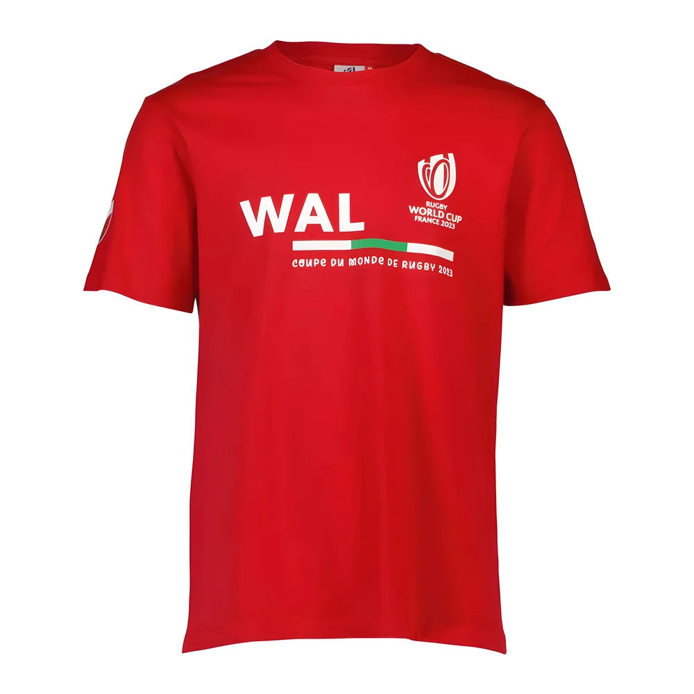 Rugby World Cup 2023 Wales Supporter T-shirt - Red_1