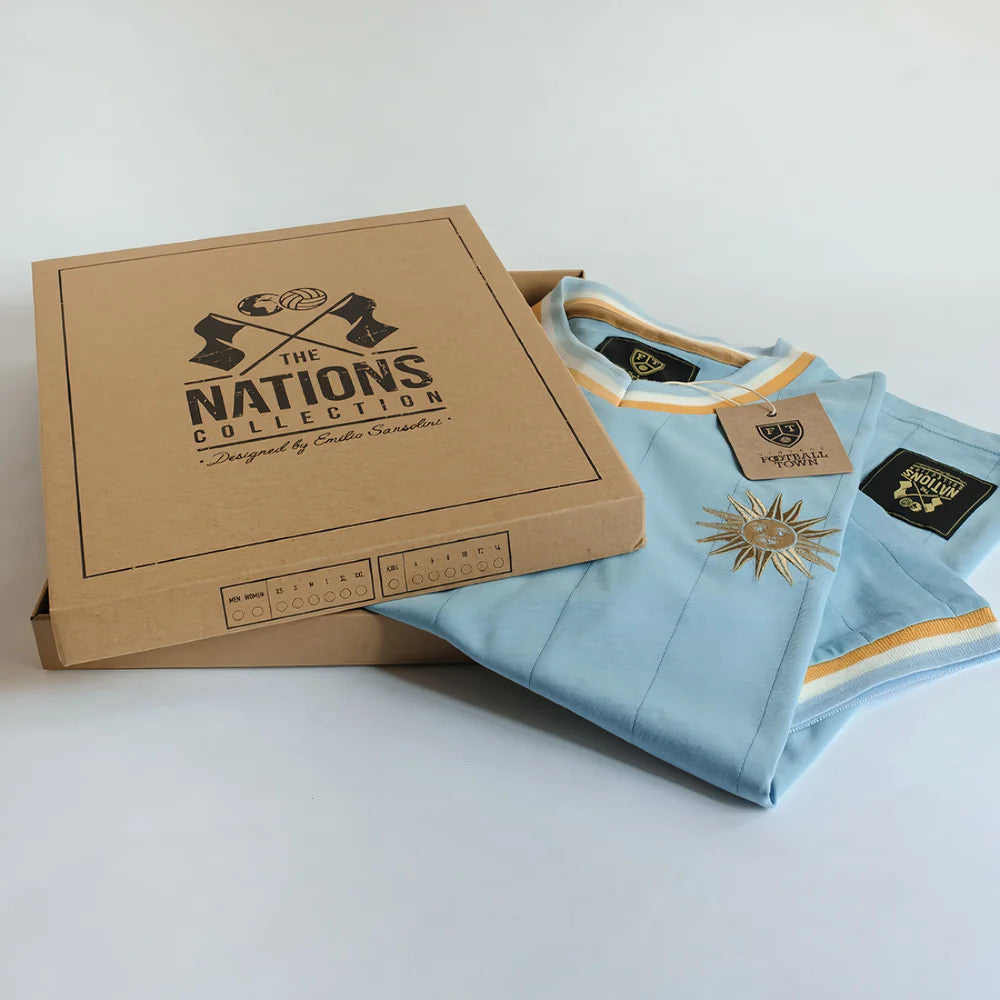 Vintage Uruguay La Celeste Soccer Jersey_2