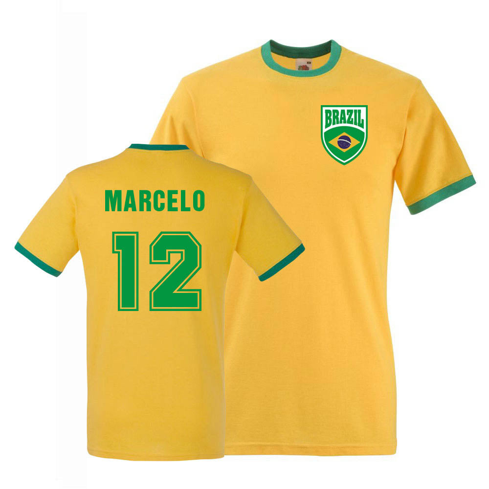 Marcelo Brazil Ringer Tee (yellow)_0