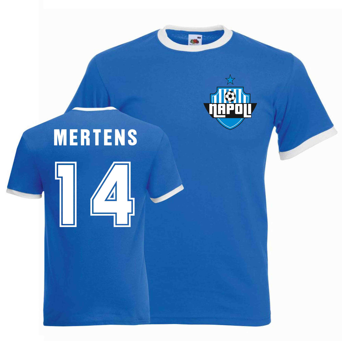 Dries Mertens Napoli Ringer Tee (blue)_0