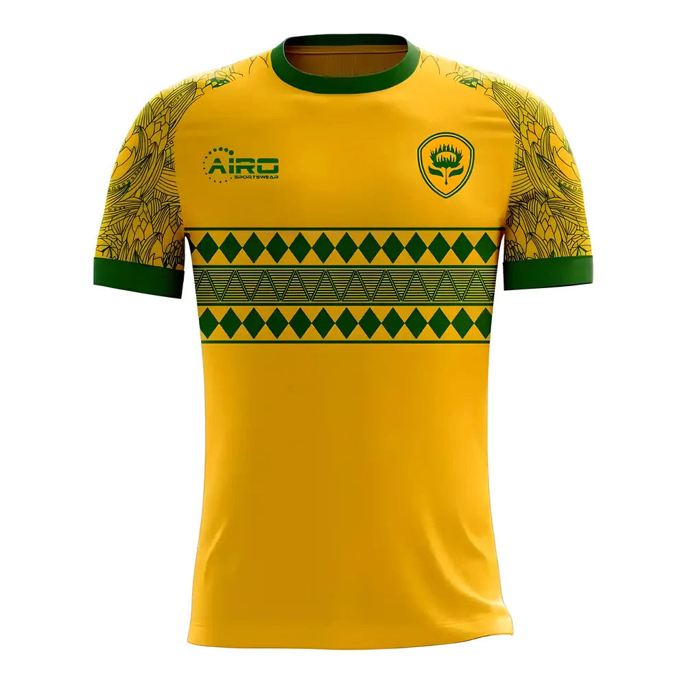 South Africa 2025-2026 Home Concept Football Kit (Airo) - Womens_0
