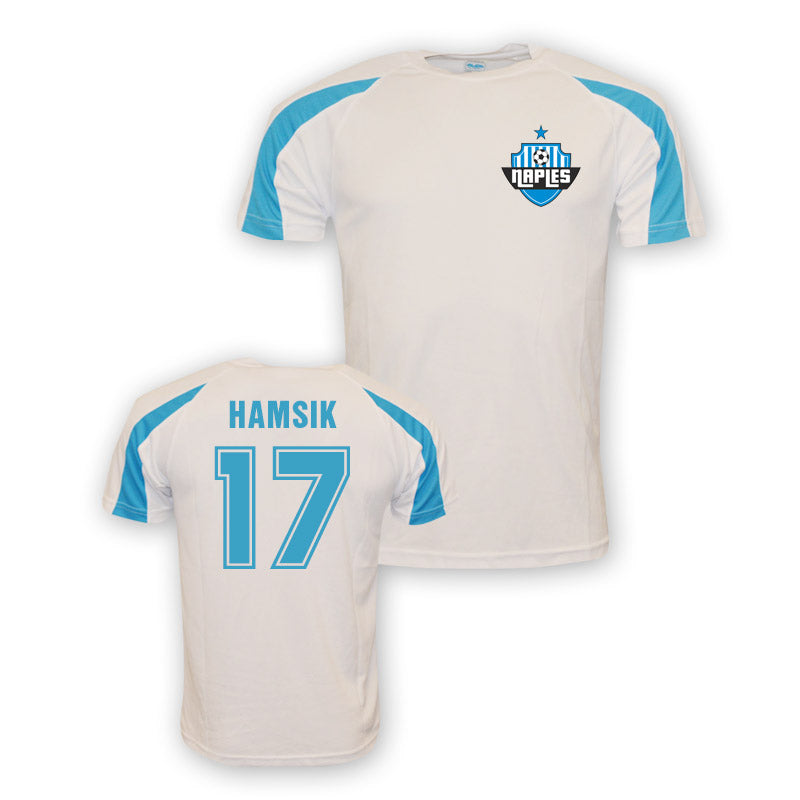 Marek Hamsik Napoli Sports Training Jersey (white) - Kids_0