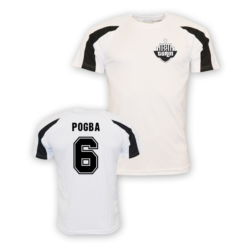 Paul Pogba Juventus Sports Training Jersey (white) - Kids_1
