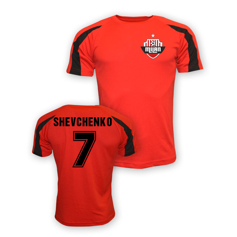 Andrei Shevchenko Ac Milan Sports Training Jersey (red) - Kids_0