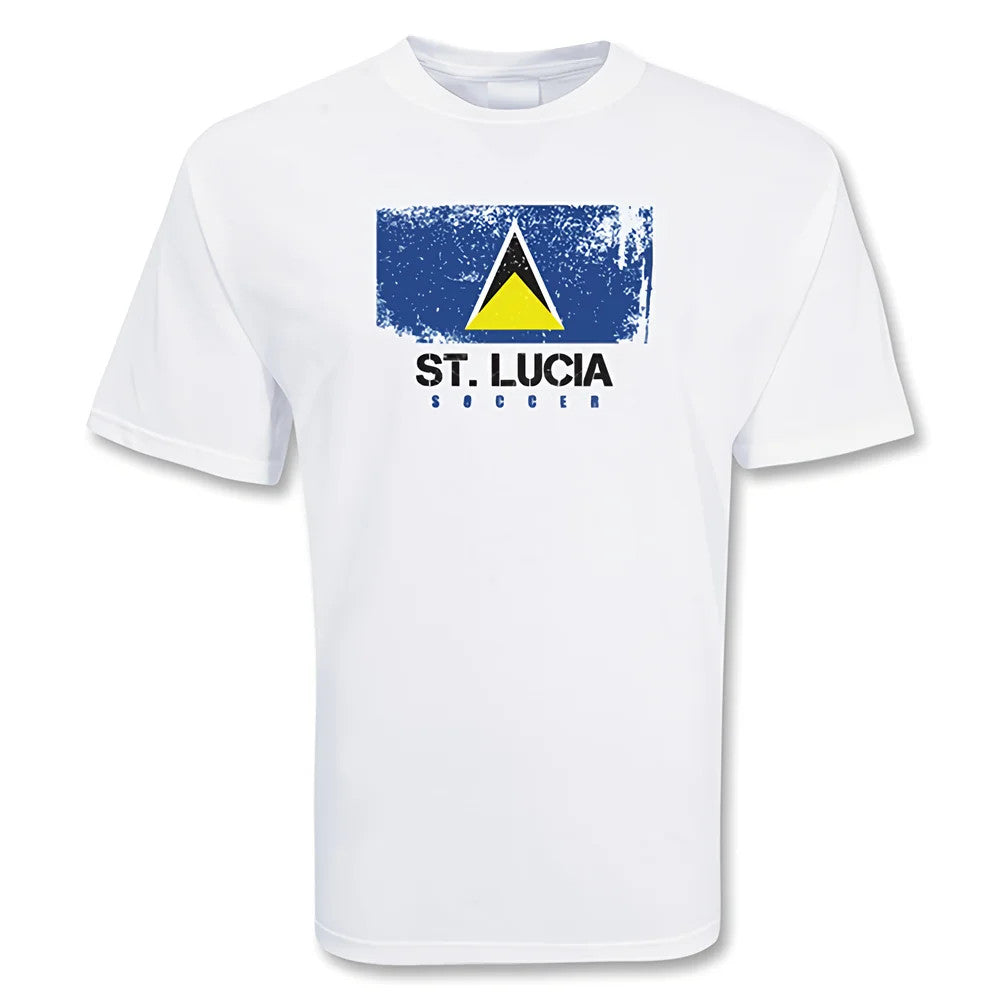 St. Lucia Soccer T-shirt_1