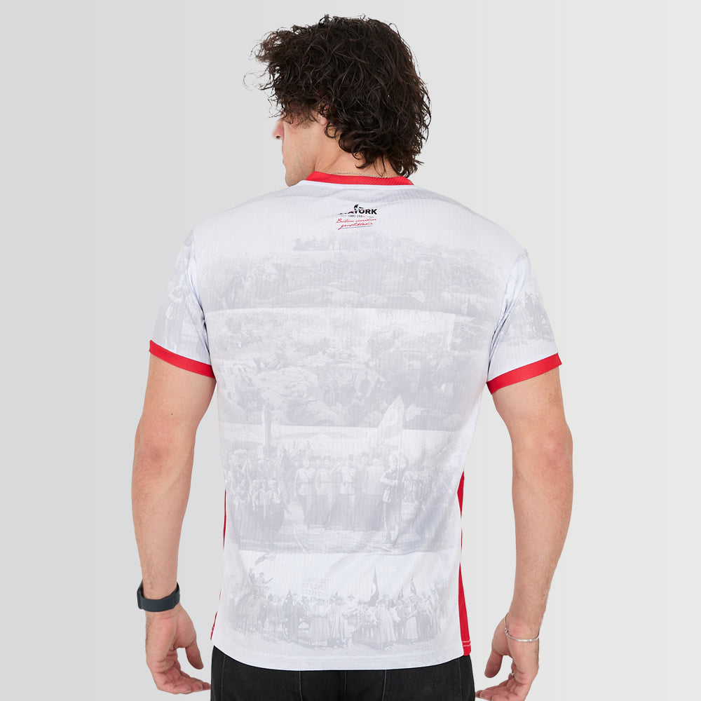 Turkey Legacy Football Jersey (Wolvate) Kids Short Sleeve_1