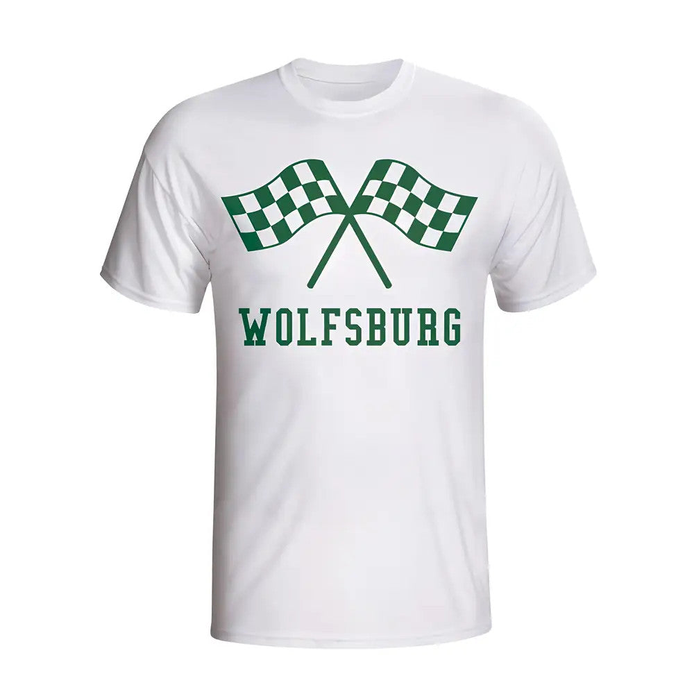 Vfl Wolfsburg Waving Flags T-shirt (white)_1