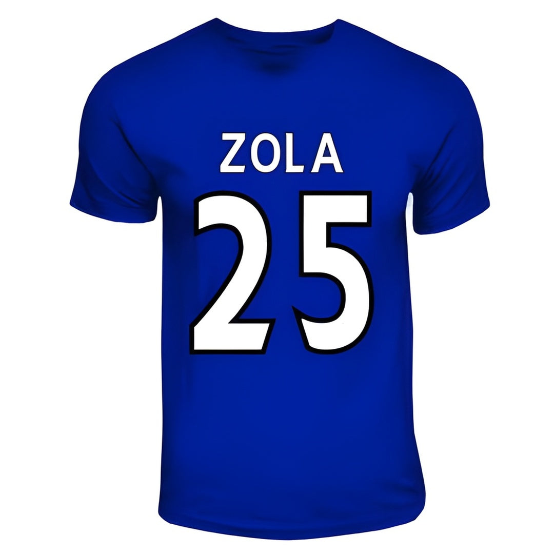 Gianfranco Zola Chelsea Hero T-shirt (royal Blue)_0